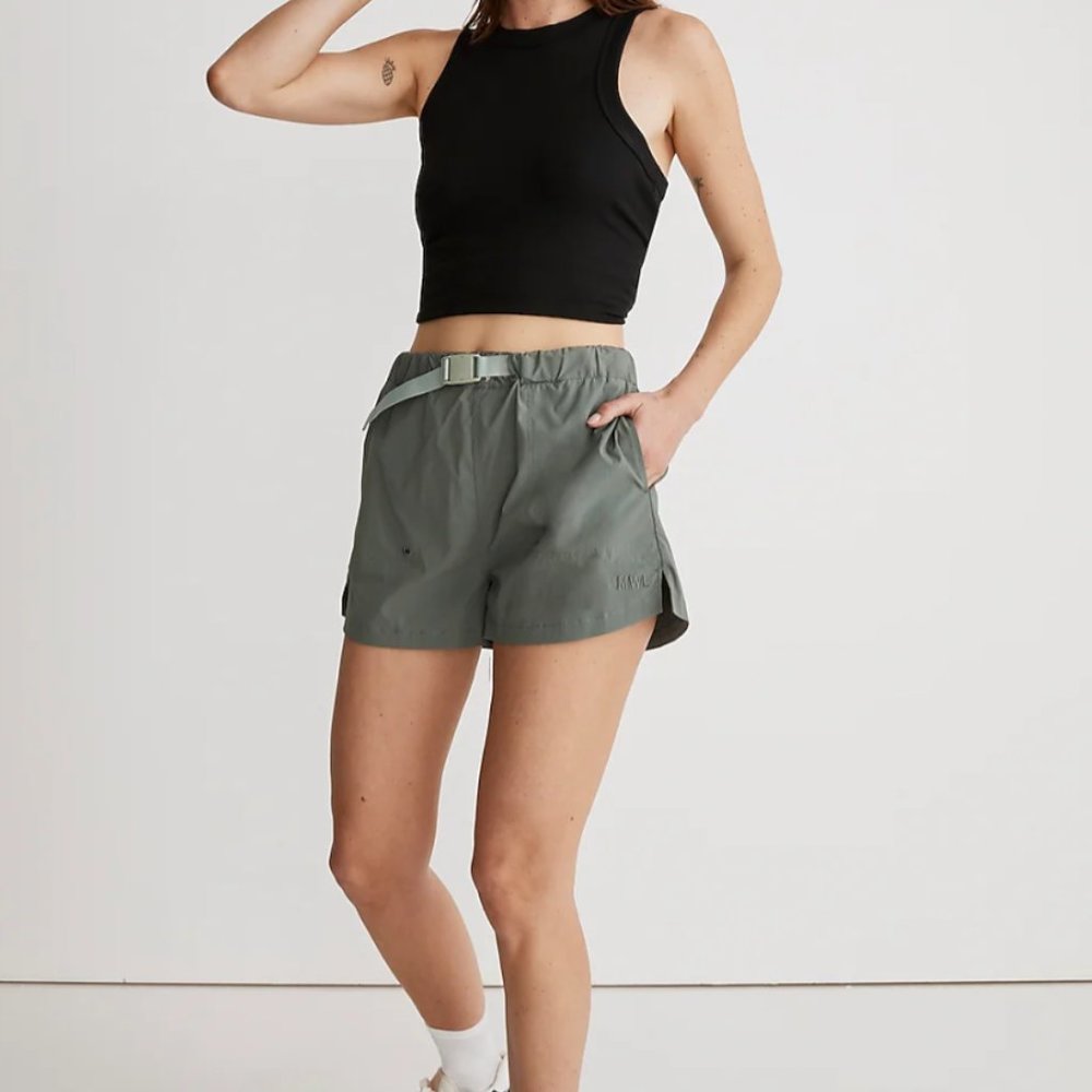 Madewell Nylon Cargo Shorts - NWT